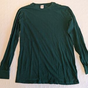 TNA Emerald Green Long Sleeve T Shirt